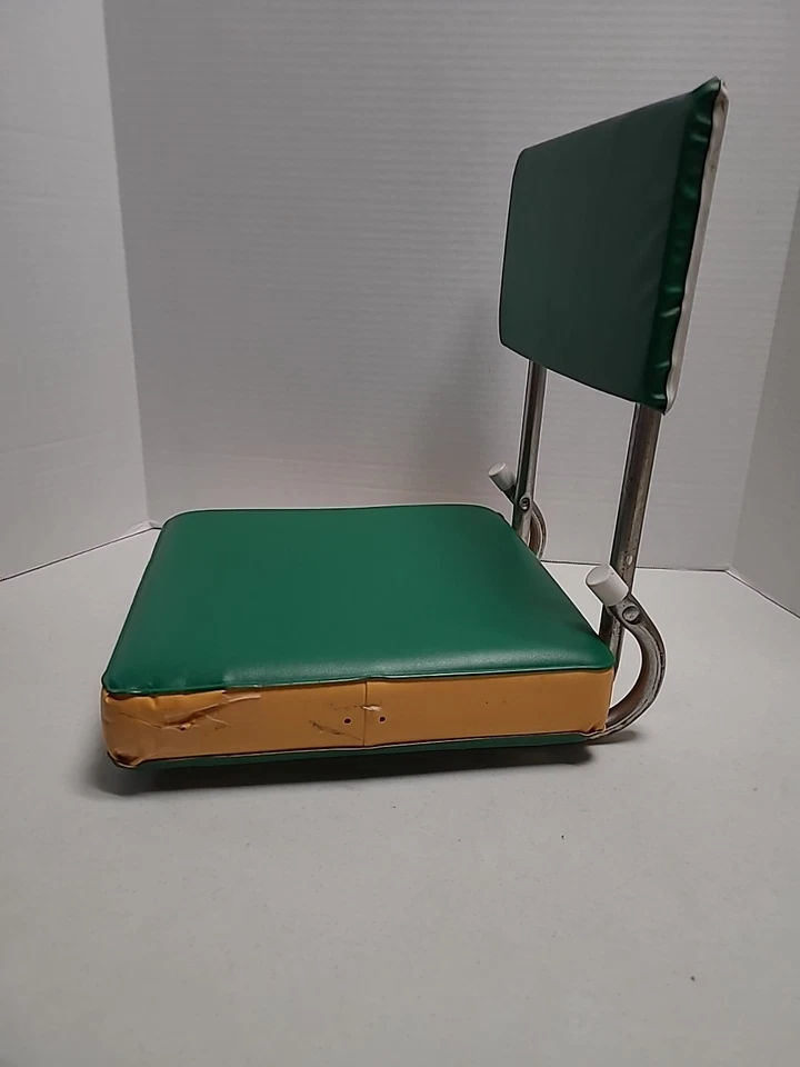 Cojín de asiento de estadio plegable vintage Green Bay Packers hombre cueva  Foto 4 de 4