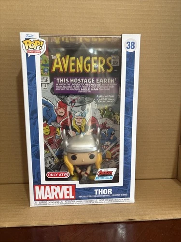 Funko Pop! Comic Book Cover with Case: Marvel - Thor - Target (Exclusive) #38
