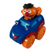 Playskool Sesame Street Wheel Pals Ernie toy 2011 Workshop Hasbro Blue Orange
