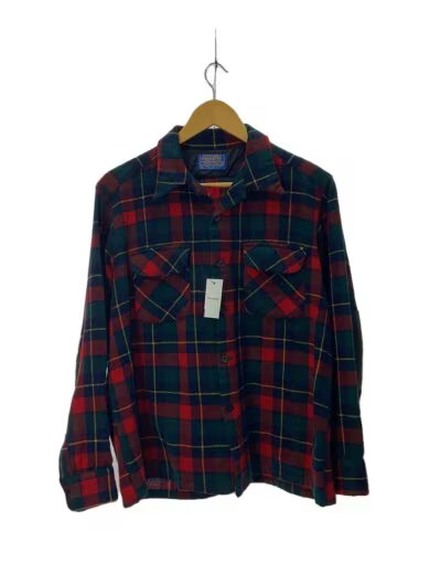 PENDLETON/70s/Open-collar/Elbow Patch/Long-Sleeve… - image 1