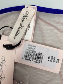 Agent Provocateur Lindie Pink Blue Brief AP4 Large NWT