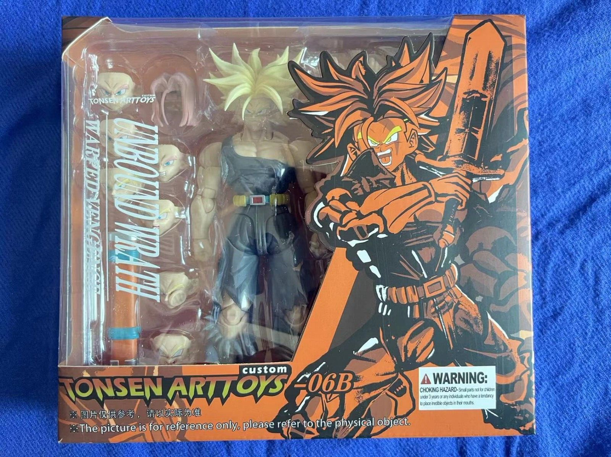TONSEN ARTTOYS -06B Trunks 1/12 shf Trunks Super Saiyan Trunks