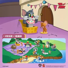 POP MART Tom And Jerry Funfair Series Figure Confirmed Blind Box Toy Gift New