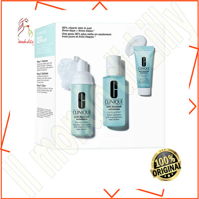 Clinique ANTI-FLECKEN SOLUTIONS 3-STUFIGES HAUTPFLEGESYSTEM ETUI