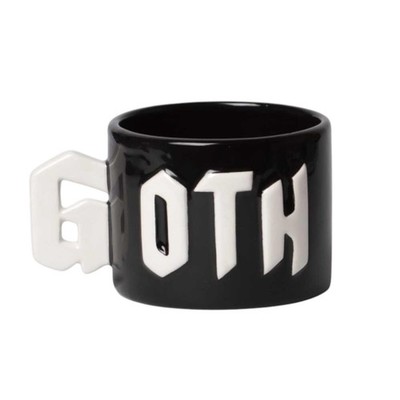 Alchemy England Goth Tasse handbemalt Gothic Schriftzug Kaffee Tee Tasse Geschenk