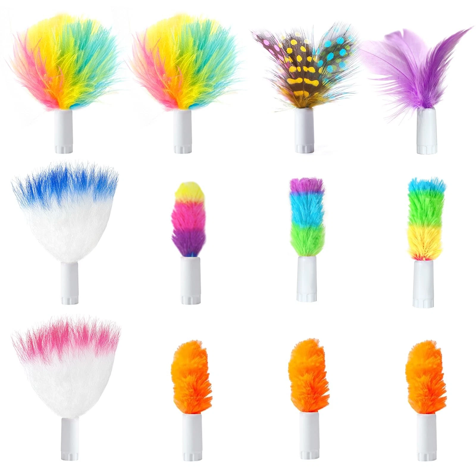 ORSDA 12 Pcs Feathers Replacement and Soft Feathers(Set of 12)