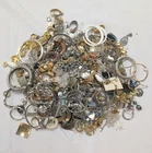Assorted Costume Jewelry Lot Bracelets Earrings Pins Rings 6+ LBS Vintage Modern