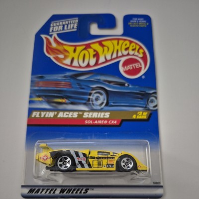 1998 Hot Wheels #739 Flyin' Aces Series 3/4 SOL-AIRE CX4 Yellow A22