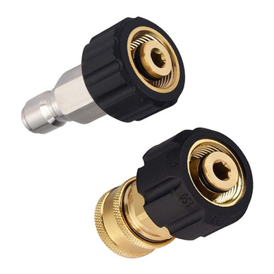 #ad Pressure Washer Hose Adapter convert 3 8quot; threads to quick release fittings $15.99