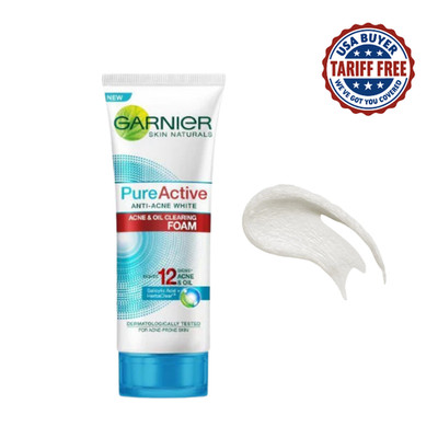 Garnier Pure Active Anti-Acne Face Wash Foam   100ml