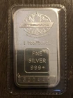 1 Oz Engelhard Maple Leaf .999 Fine Silver Bar Mint Sealed PERFECT