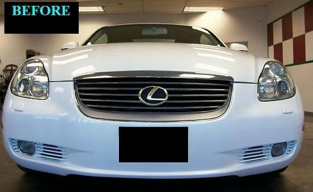 2002-2005 LEXUS SC430 SC 430 ХРОМИРОВАННАЯ ОТДЕЛКА ДЛЯ РЕШЕТКИ РАДИАТОРА ГАРАНТИЯ 5 ЛЕТ 2003 2004 - Изображение 4 из 4