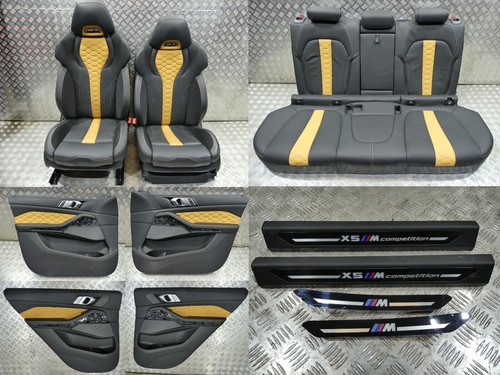 BMW X5M F95 G05 Lederausstattung Sitze Seats UPHOLSTERY HARMAN BEIGE MIDRAND