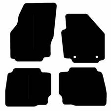 Ford Mondeo (2007 ? 2013) Fully tailored car mat set- Black Red Blue Trim