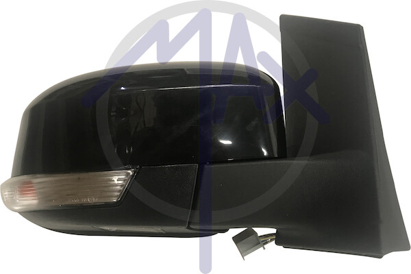 Espejo Retrovisor Ele Ford Focus 08 A 11 Dx Negro Luz De Cortesía