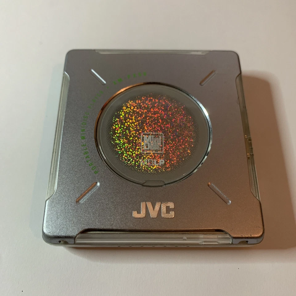 JVC XM-PX50WT Portable MiniDisc MD Player - White/Silver. BOXED - Image 2 of 4