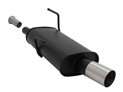 NOVUS SPORTAUSPUFF PEUGEOT 206 / 206 CC Gruppe N 1x76 RL-Design Endschalldämpfer