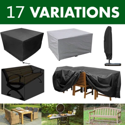 Heavy Duty Waterproof Garden Patio Furniture Cover for Rattan Table Sofa Outdoor
