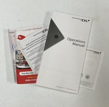 Nintendo DS System Operations Manual Inserts