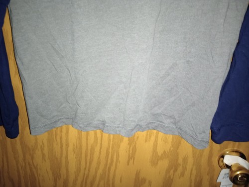 Michigan Wolverines Graphic Tee Rivalry Threads 91 Gray & Blue Mens Medium 38/40 - Picture 8 of 12