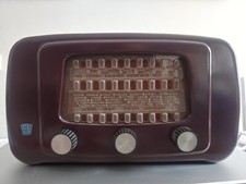 Electa Bakelite Era Valve Receiver Tuner Tuner Radio READ!!!!