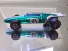1969 Hot Wheels Redline Indy Eagle Green Near Mint!
