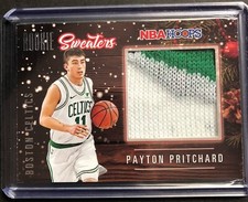 Payton Pritchard 2020-21 Panini NBA Hoops Holiday Rookie Sweaters No. RSW-PPR