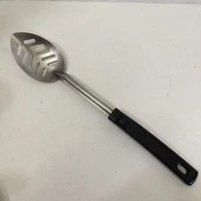 VOLLRATH Stainless Steel 14" Oval Straining Spoon Utensil GRIP 'n SERV