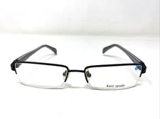Kate Spade Italy TERRIE 0UP2 51-16-130 Black Half Rim Eyeglasses Frame HG79