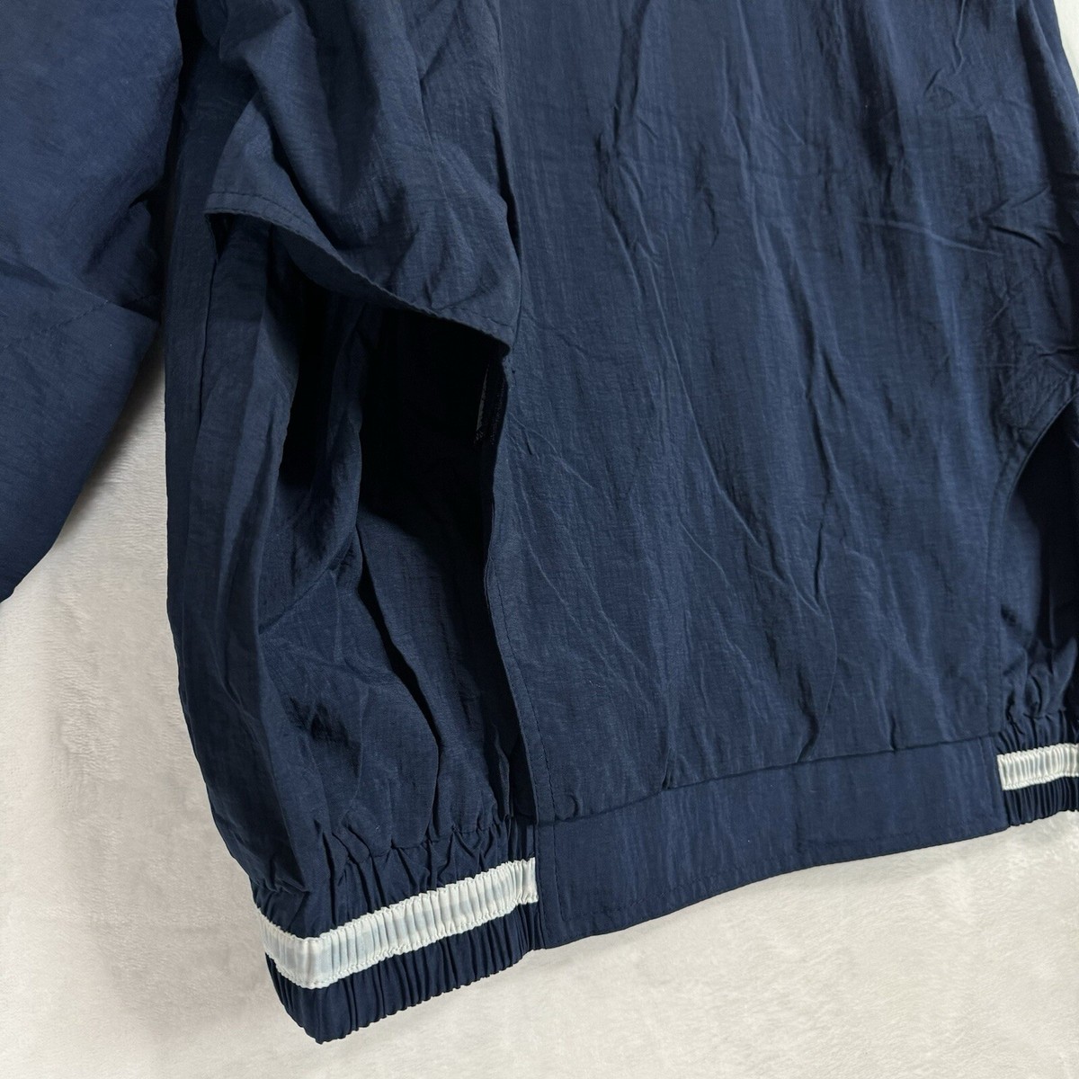 Y2K Mizuno Track Jacket Windbreaker Size M Full Zip Vented