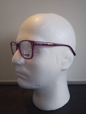 Neu Reebok R6002 Vollrand Lila Brille Brillengestell