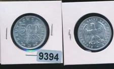 GERMANY - 1923-G  -  500  MARKS - CHOICE BU - #9394- SCARCE