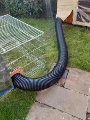 FITS OMLET ZIPPI RABBIT Guinea pig Ferret Tunnel Pipe Kit Hutch Run Tube Connect Hutch Toy Food,