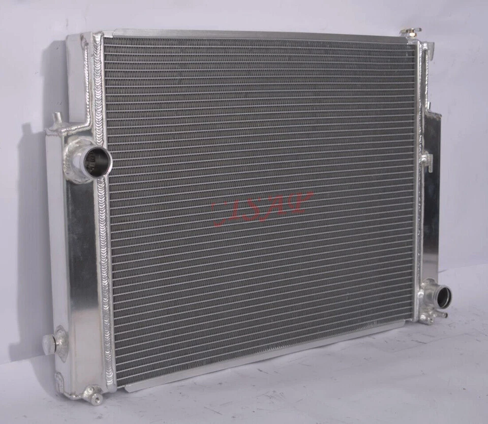 Radiador todo aluminio apto para BMW 325is/325 2,5 L 1988-1995 MT 2 filas Foto 4 de 4