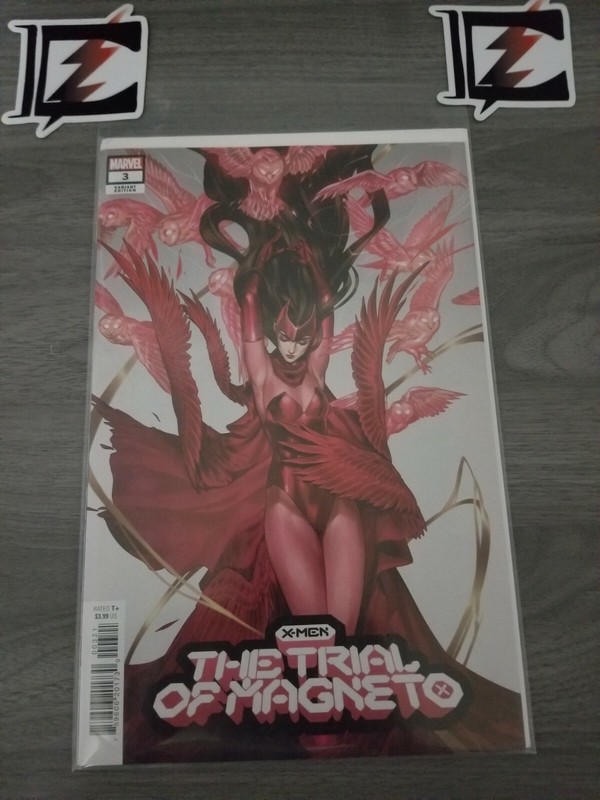 Xmen Trial of Magneto #3! Scarlett Witch variant! NM!