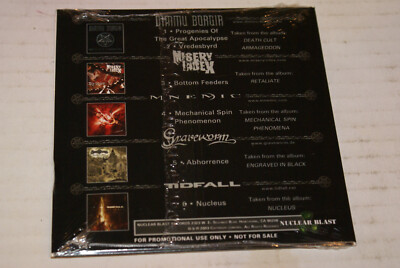 Dimmu Borgir Death Cult Armageddon CD Sampler 6 Tracks 2003 Black