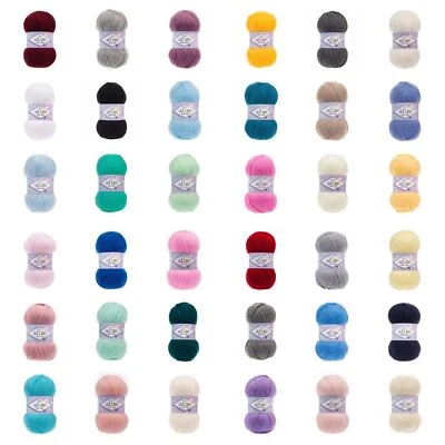 Alize Sekerim Bebe Acrylgarn - 100g - 320m - Strick - und Häkelgarn