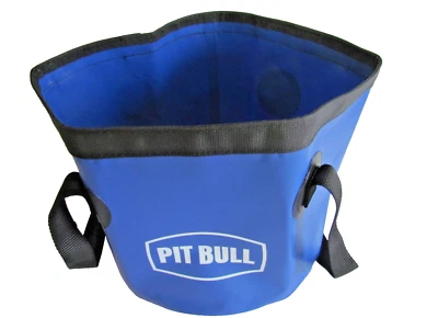 TODAYS TOOLS PIT BULL PLUMBERS 11 Lt HANDY FOLDING BUCKET PLUMBING