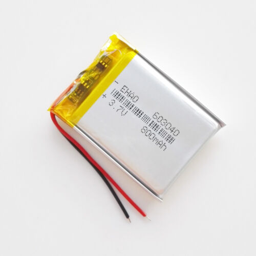 10 PCS 3.7V 800mAh Rechargeable LiPo Polymer Battery For Mobile Phone GPS 603040 - Photo 1 sur 6