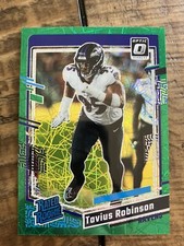 2023-24 Donruss Optic Tavius Robinson #208 Rated Rookie Green Velocity Prizm RC