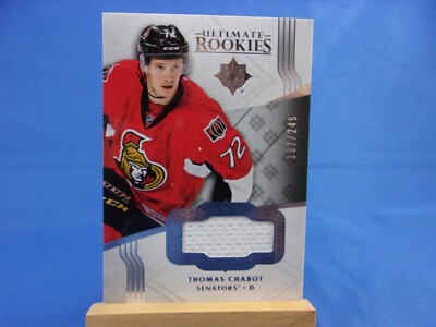 Thomas Chabot Ultimate Hockey 16-17 Ultimate Rookies RC Jersey Materials