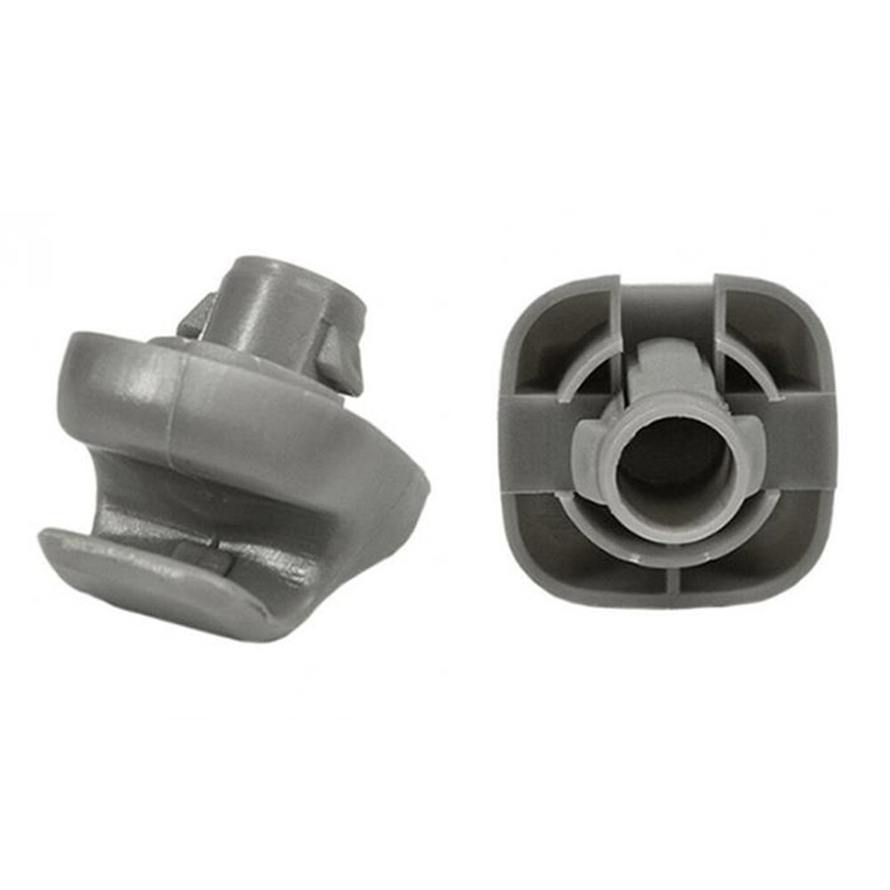 2Pc Sun Visor Clip Replacement Light Grey For Honda Accord Civic 88217