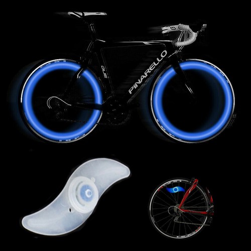 1-10X RGB Bike Bicycle Cycling LED Spoke Wire Tire Tyre Wheel Light Decor Lamp A - Picture 14 of 16