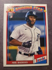 2021 Topps Archives 1991 Bazooka Shining Star #91BZ-9 Akil Baddoo Rookie