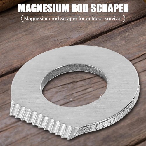 Flint Equipments Multifunctional Flint Scraper for Camping Hiking (Silver) - Picture 7 of 8