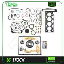 Fits 07-08 Chevrolet Cobalt Malibu 2.2L Engine Timing Chain Kit Head Gasket Set