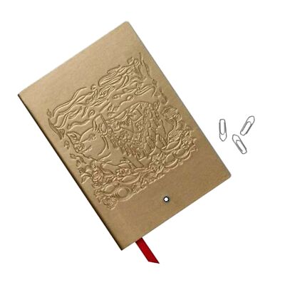モンブラン ノート 146 ラッキーオレンジ 116225 Notebook #146, small, Manganese Orange - Lined - Luxury