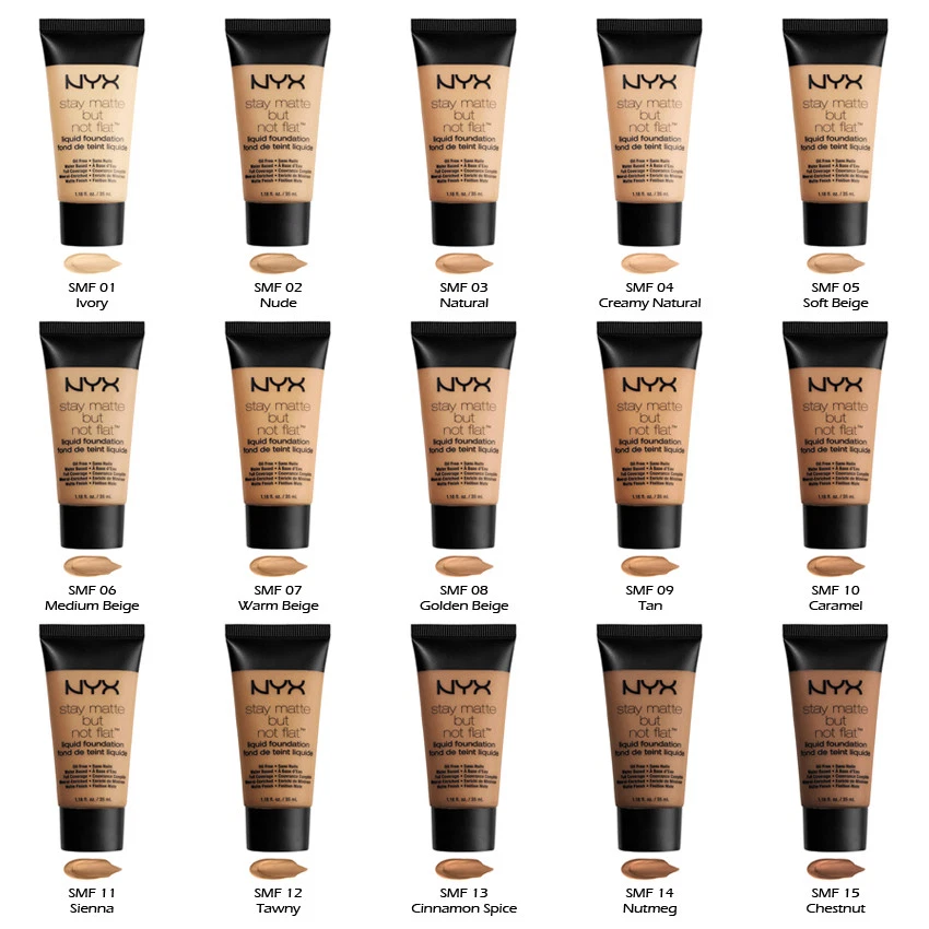 1 NYX Stay Matte Mais Pas Plat Liquide Base " Choisissez Votre 1 Couleur " Joy's - Photo 1/1