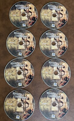 Complete  Your Mission In Commission  8 CD Set By Bob Proctor w/ CD Case Holder