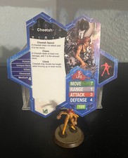 Heroscape Custom Card  Figure / Cheetah / DC Supervillain